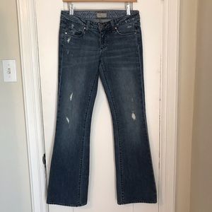 Paige Laurel Canyon Bootcut Low Rise Jeans